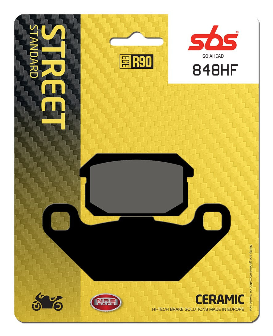 SBS FRICTION - Ceramic Rear Brake Pads - 848HF-