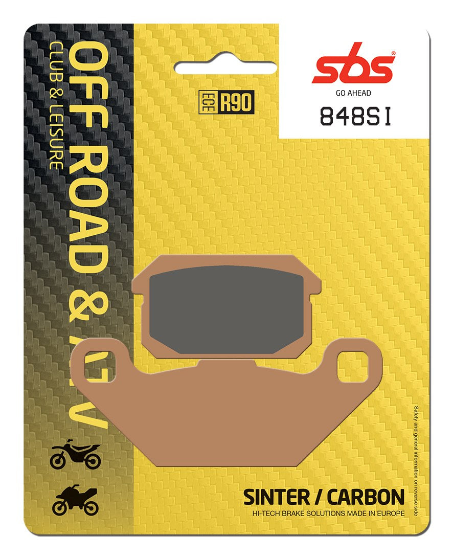 SBS FRICTION - Sinter Off Road Rear Brake Pads - 848SI-