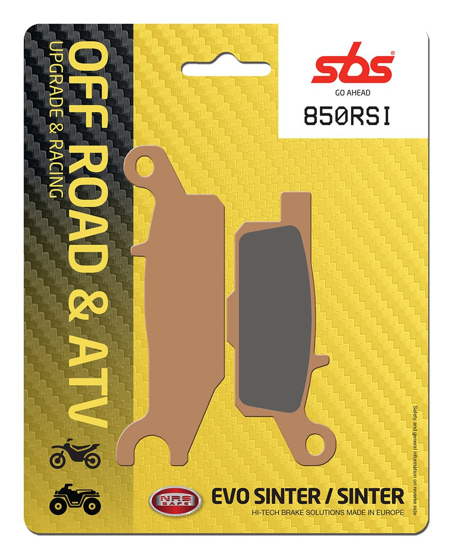 SBS FRICTION - Racing Sinter Off Road Front Brake Pads - 850RSI-