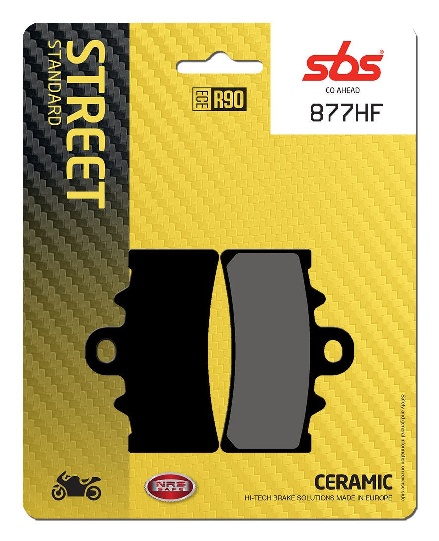 SBS FRICTION - Ceramic Front Brake Pads - 877HF-