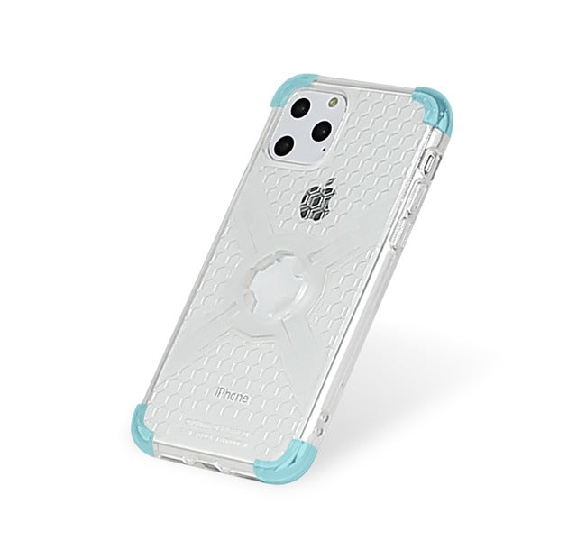 iPhone 11 Pro Max X-Guard Case Clear Grey + Infinity Mount