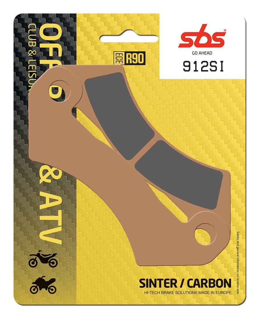 SBS FRICTION - Sinter Off Road Front Brake Pads - 912SI-
