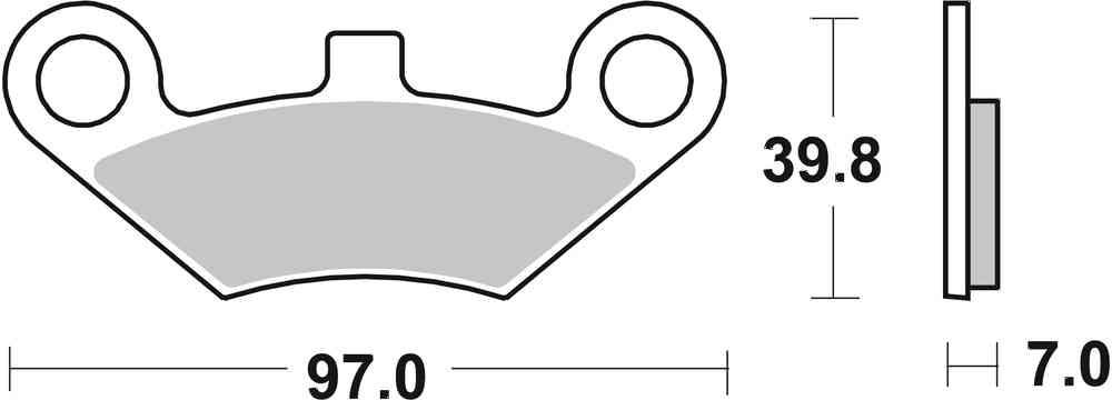 SBS FRICTION - Sinter Off Road Front Brake Pads - 914SI-