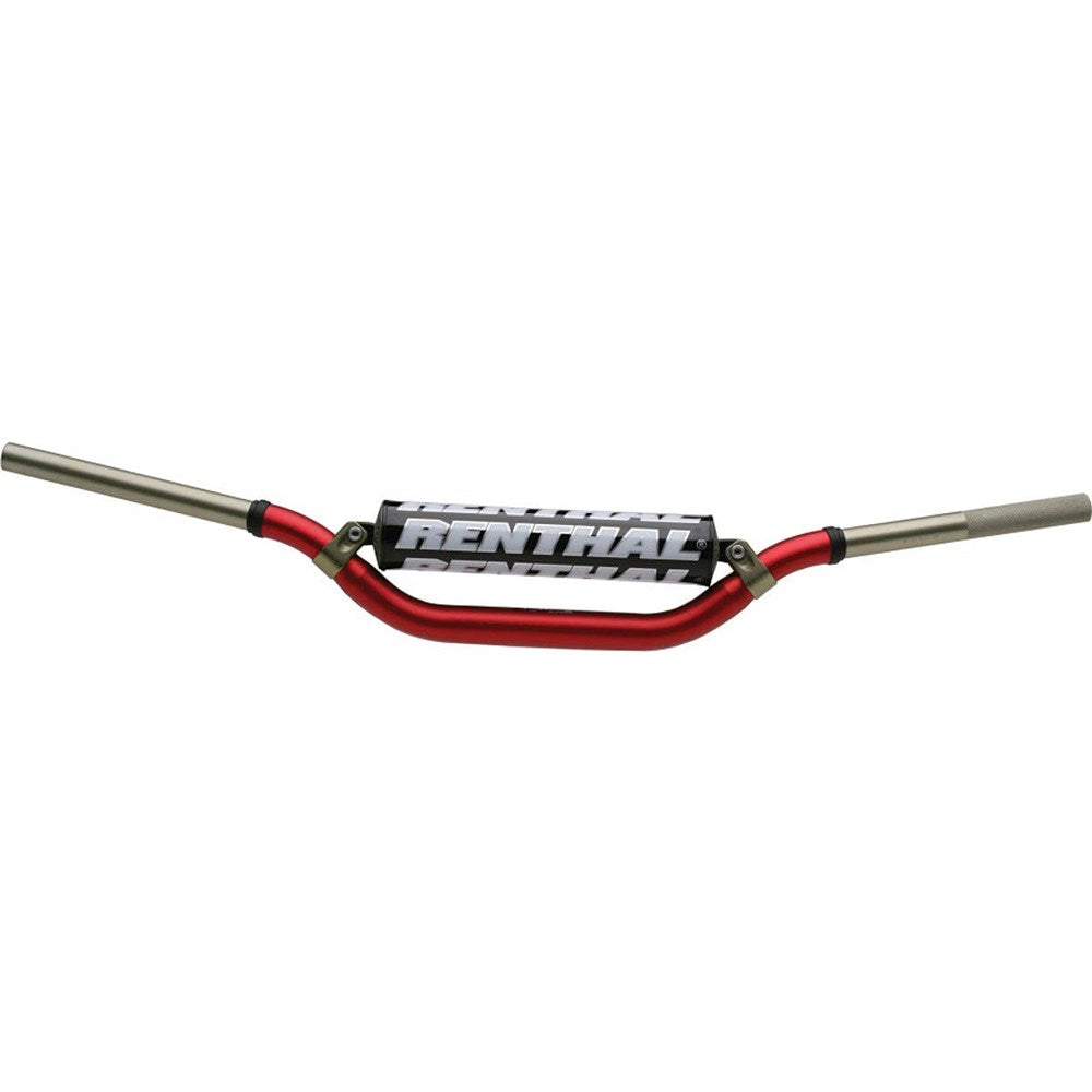 RENTHAL TWINWALL H/BAR RC HIGH RED W/BAR PAD (922-01-RD-07-185)
