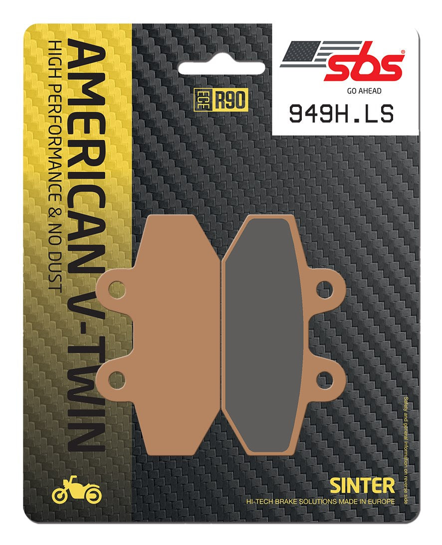 SBS FRICTION - Sinter Rear H-D Brake Pads - 949H.LS-