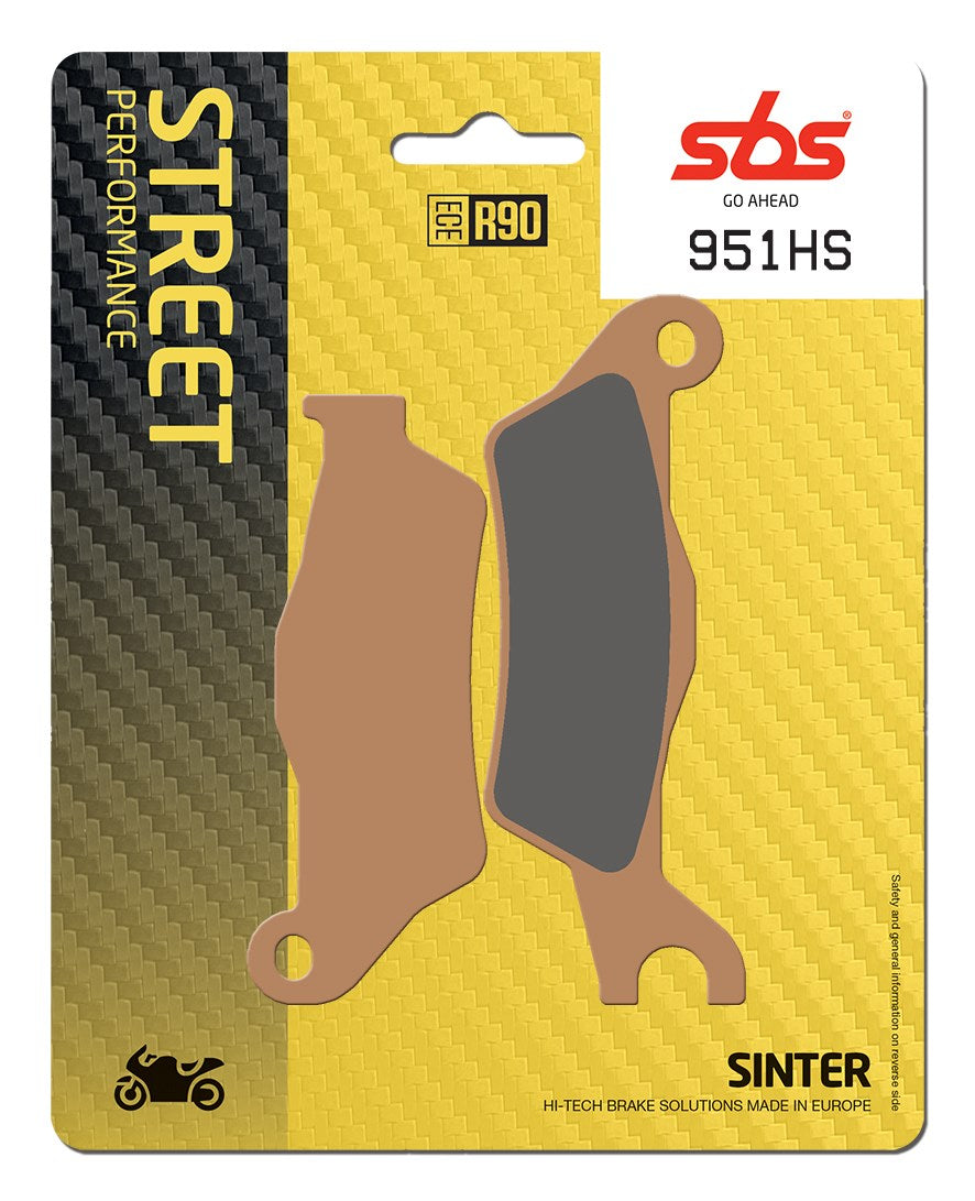 SBS FRICTION - Sinter Front Brake Pads - 951HS-
