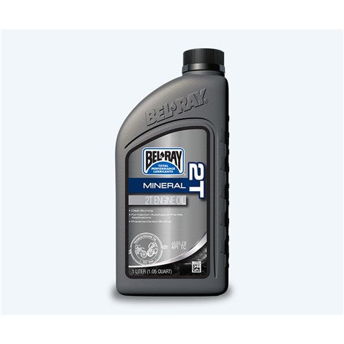 BELRAY 2T MINERAL ENGINE OIL 1 LITRE (12 TO A BOX - 300951150160)