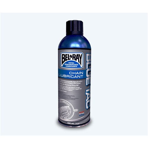 BELRAY BLUE TAC CHAIN LUBE 400ML AEROSOL (12 IN A BOX - 301125150285)