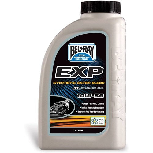 BELRAY EXP SYNTHETIC BLEND 4T ENG OIL 10W-30 1 LITRE (12 TO A BOX - 300894150160)