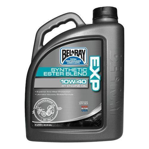 BELRAY EXP SYNTHETIC BLEND 4T ENG OIL 10W-40 4 LITRE (4 TO A BOX - 301126150185)