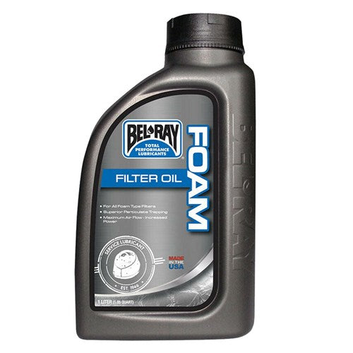 BELRAY FOAM FILTER OIL 1 LITRE (12 TO A BOX - 301703150160)