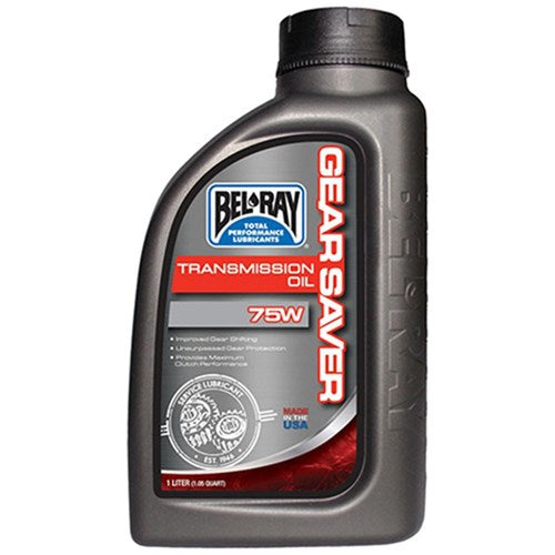 BELRAY GEAR SAVER TRANSMISSION OIL 75W 1 LITRE (12 TO A BOX - 301129150160)