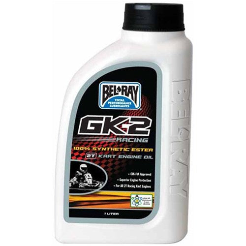 #BELRAY GK-2 100% SYNTHETIC ESTER 2T ENGINE OIL 1 LITRE (12 TO A BOX) [ONC01]