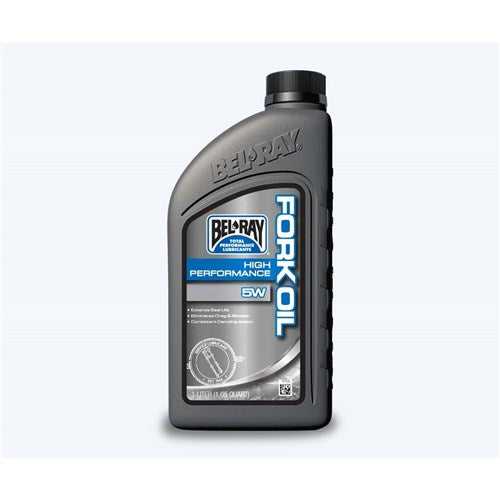 BELRAY HIGH PERFORMANCE FORK OIL 5W 1 LITRE (12 TO A BOX - 301408150160)