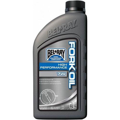 BELRAY HIGH PERFORMANCE FORK OIL 7W 1 LITRE (12 TO A BOX - 301409150160)