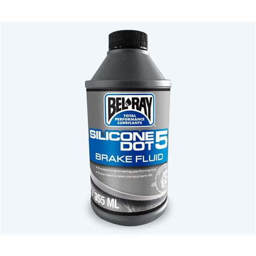 BELRAY SILICONE DOT 5 BRAKE FLUID 355ML (12 TO A BOX - 301718150165)