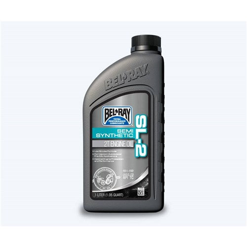 BELRAY SL-2 SEMI-SYNTHETIC 2T ENGINE OIL 1 LITRE (12 TO A BOX - 301719150160)