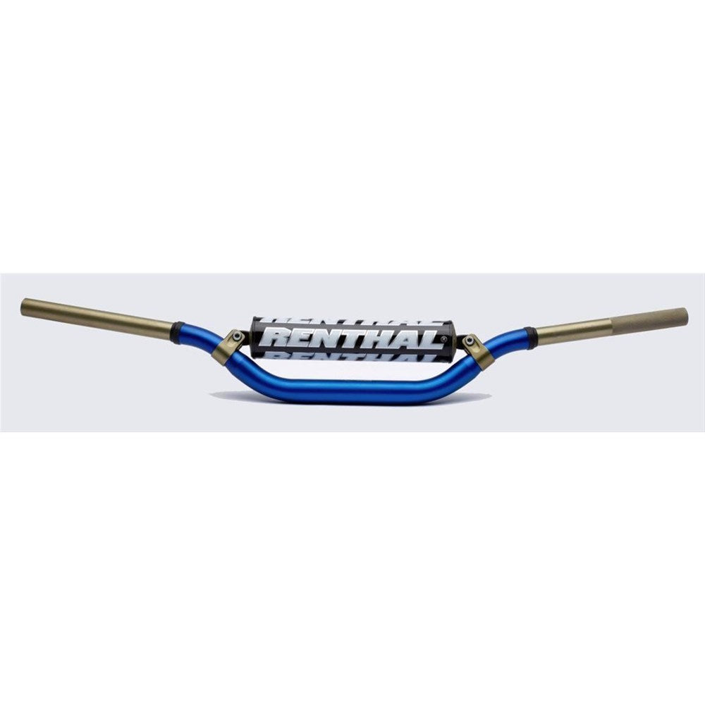 RENTHAL TWINWALL H/BAR REED/WINDHAM BLU W/BAR PAD (998-01-BU-02-184)