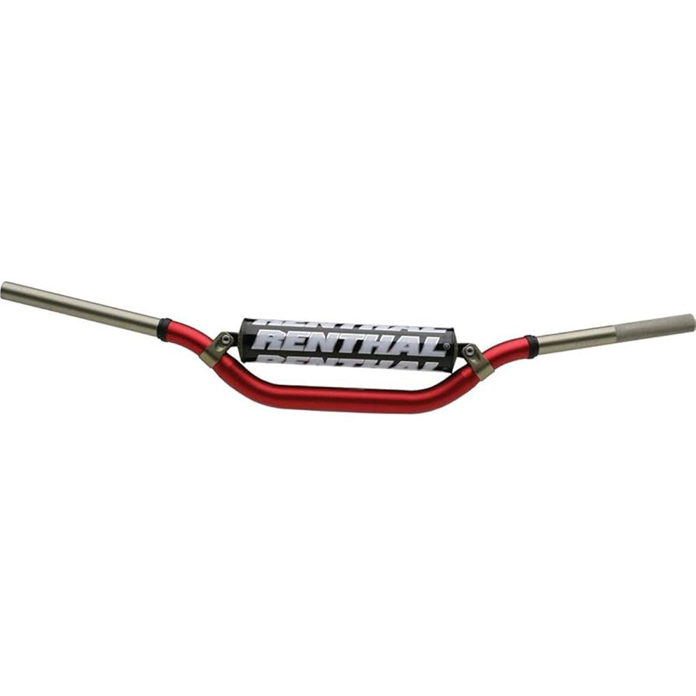 RENTHAL TWINWALL H/BAR REED/WINDHAM RED W/BAR PAD (998-01-RD-02-185)