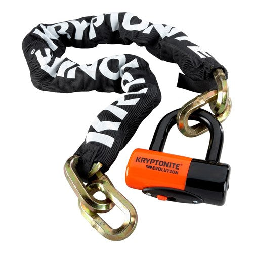 KRYPTONITE NEW YORK 1210 CHAIN W/14mm EV SERIES 4 DISC LOCK 100cm x 12mm (9US)