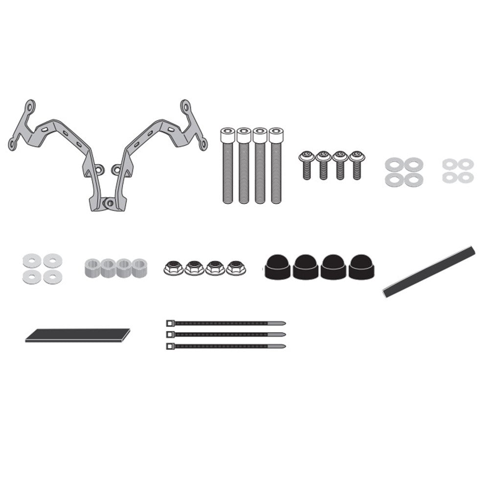 GIVI SPECIFIC WINDSCREEN FITTING KIT - CF MOTO 650 NK 21-24 (NEEDS SCREEN 1176A/1176ABL)