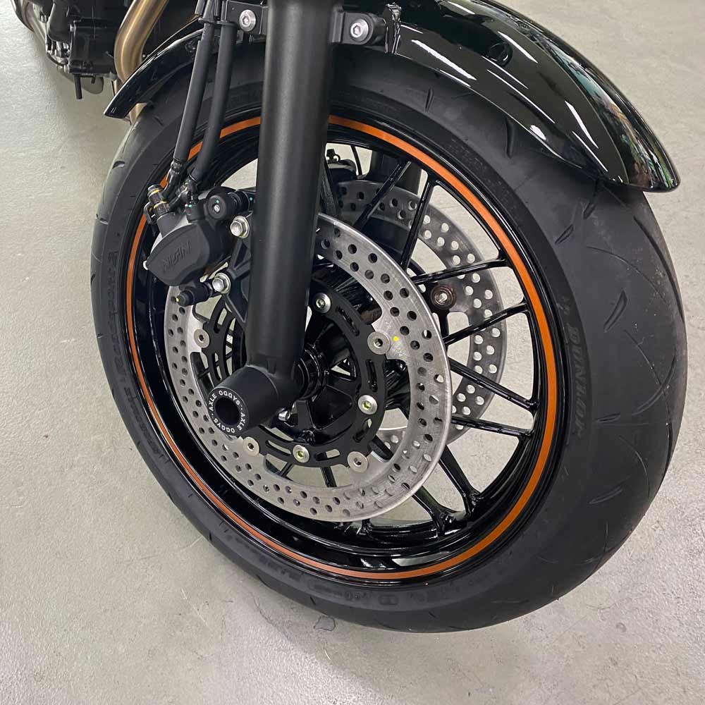AXLE OGGYS FRONT NINJA 650, Z 650 17-25 & Z 650 RS 22-25 - AAF075