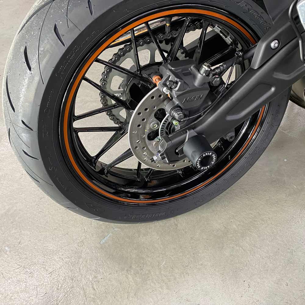 AXLE OGGYS REAR NINJA 650, Z 650 17-25 & Z 650 RS 22-25 - AAR558
