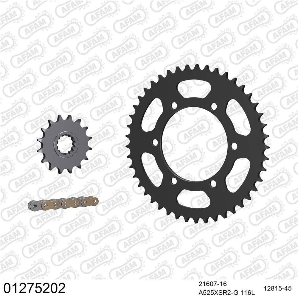 AFAM CHAIN SPROCKET KIT STEEL YAMAHA TRACER 700 2020-2023
