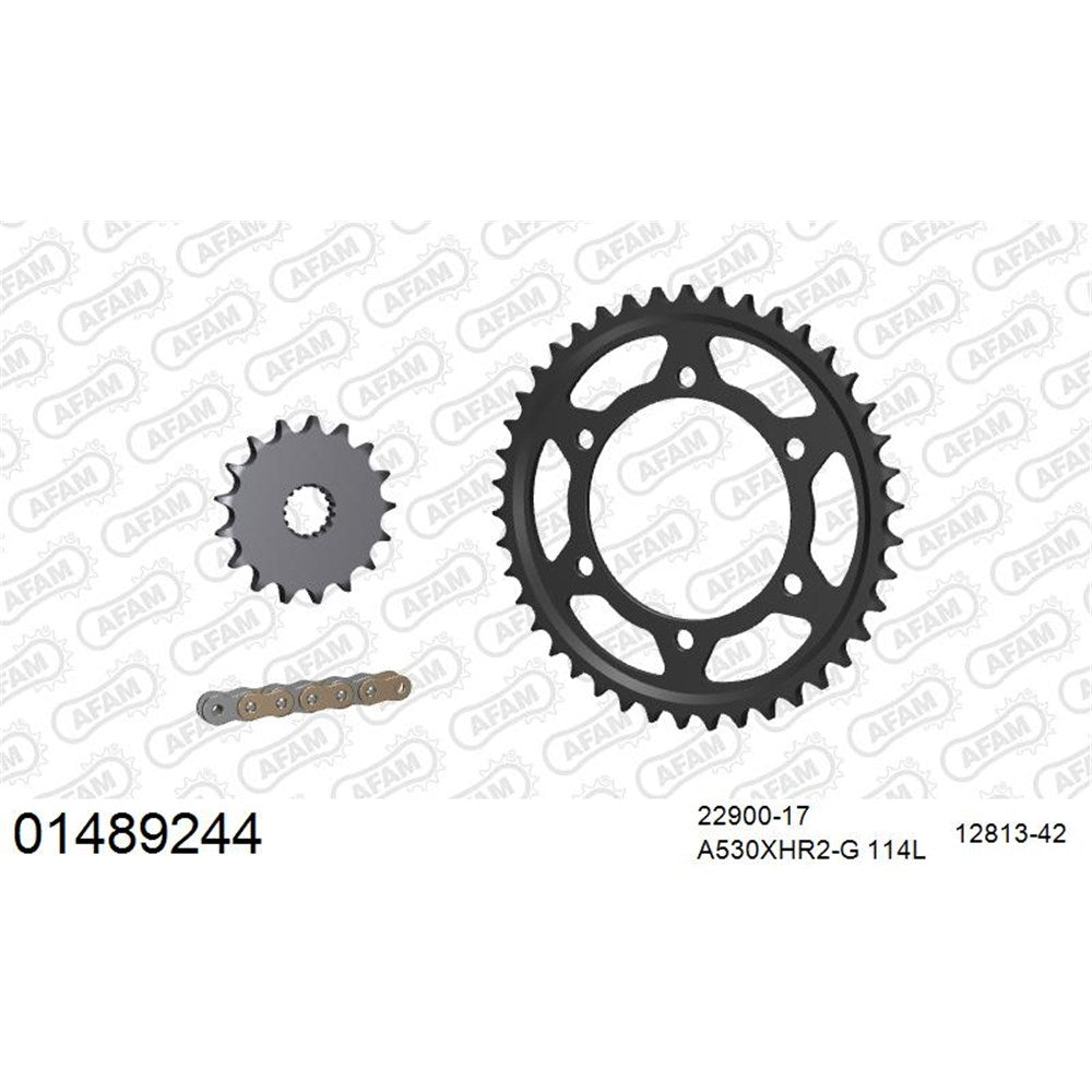 AFAM CHAIN SPROCKET KIT STEEL SUZUKI GSXR 1000 2009-2016