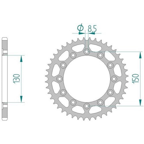 AFAM S50 520 YAMAHA ##SEE 12323-5