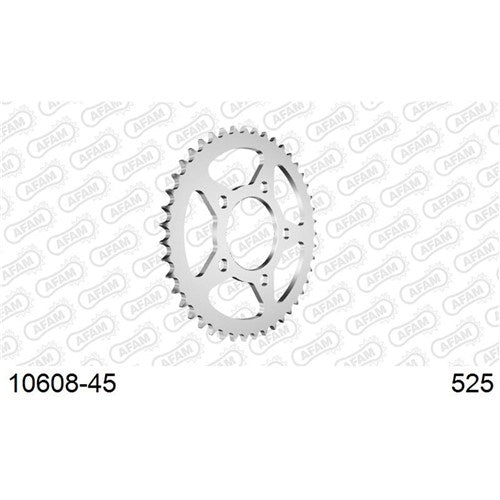 AFAM S45 525 HONDA REAR SPROCKET