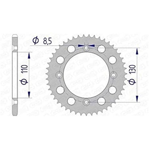 AFAM A54 420 HONDA CR80 87_/150 07_ SC