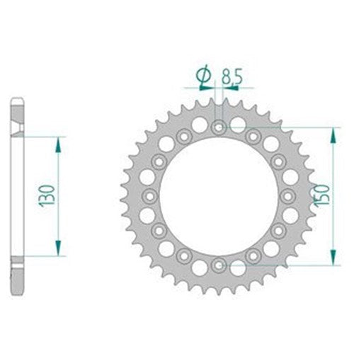 AFAM A38 520 XL600