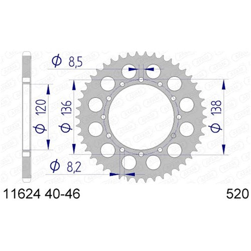 AFAM SPKT A41 RC45 520