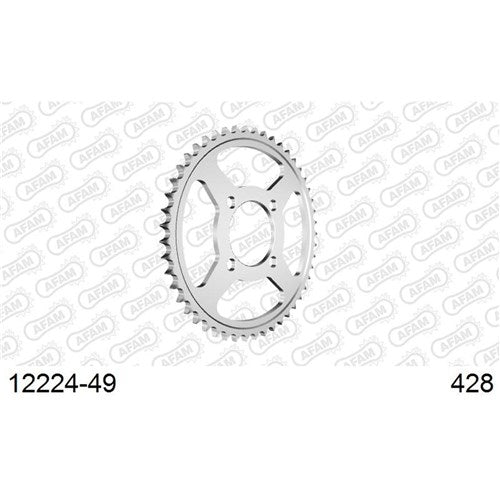 AFAM S49 428 TT-R 125 REAR SPROCKET