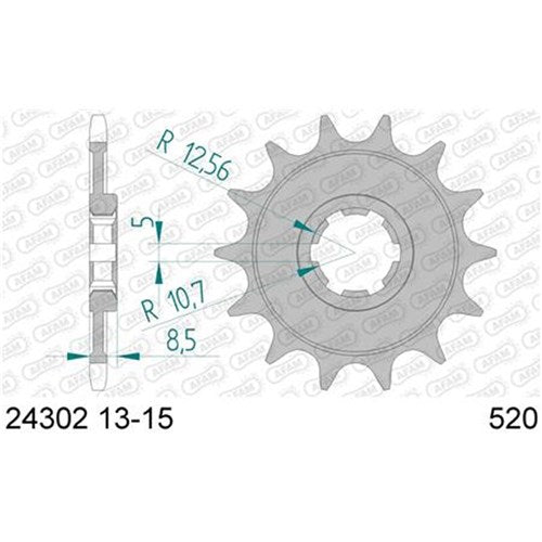 AFAM 15T 520 HUSKY 2 STROKE92-00