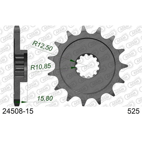 AFAM 15T 525 KAW ZX-6 98>