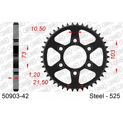 AFAM S42 525 DUCATI 1158 V4 MULTI OEM