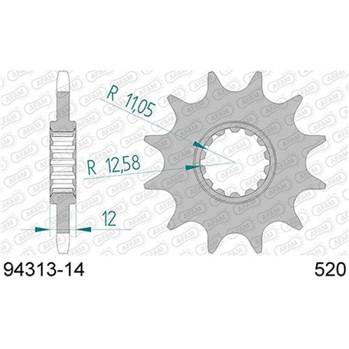 AFAM 14T GAS GAS 300/450