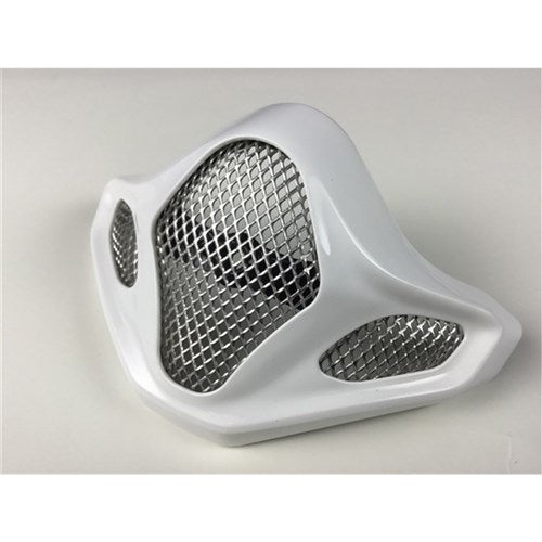 ARAI VX-PRO 4 CHINBAR EX VENT GRILL METALLIC WHT