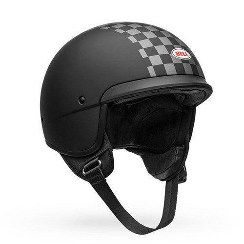BELL SCOUT AIR CHECK - MATTE BLACK/WHITE