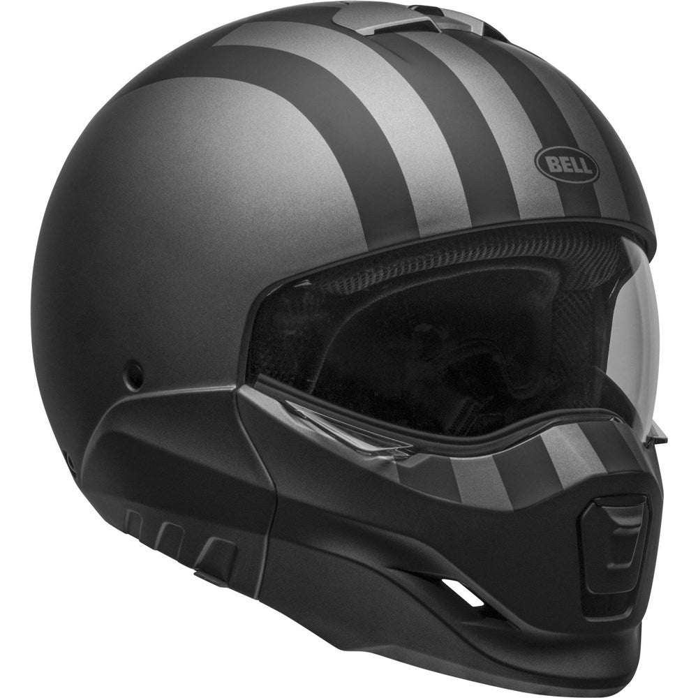 BELL BROOZER FREE RIDE MATT GRY/BLK (SM) [ONC01] #