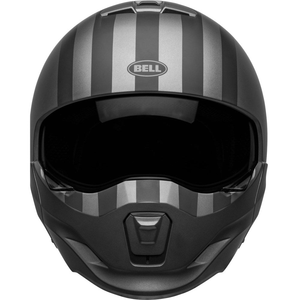 BELL BROOZER FREE RIDE MATT GRY/BLK (XL) [ONC01] #