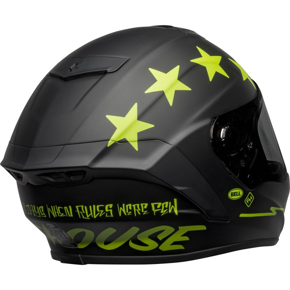BELL STAR DLX MIPS FASTHOUSE VICTORY CIRCLE MT BLK/HI-VIS (SM) # [ONC01]