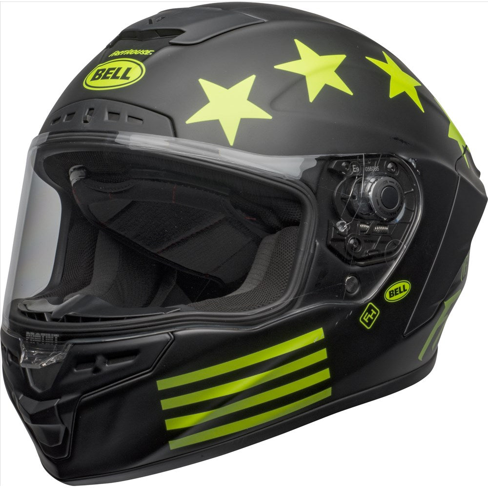 BELL STAR DLX MIPS FASTHOUSE VICTORY CIRCLE MT BLK/HI-VIS (SM) # [ONC01]
