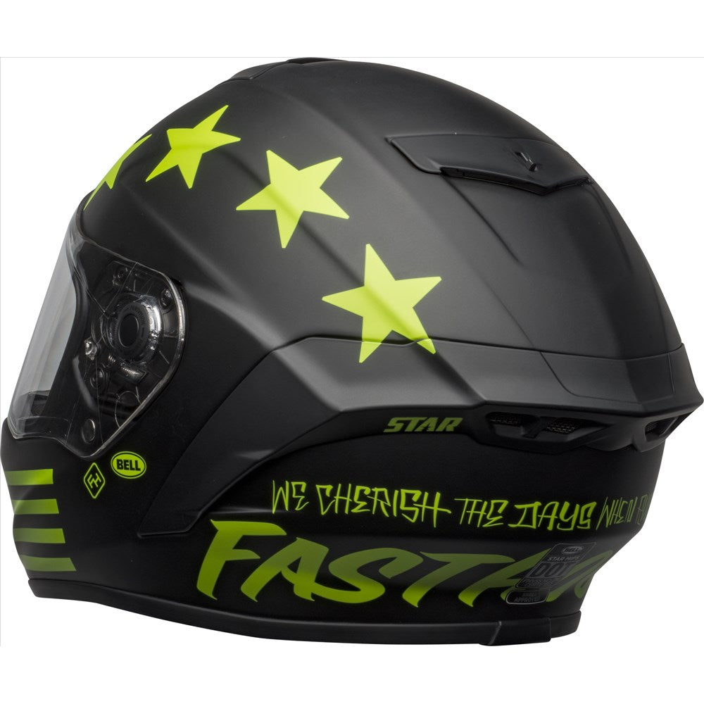 BELL STAR DLX MIPS FASTHOUSE VICTORY CIRCLE MT BLK/HI-VIS (SM) # [ONC01]