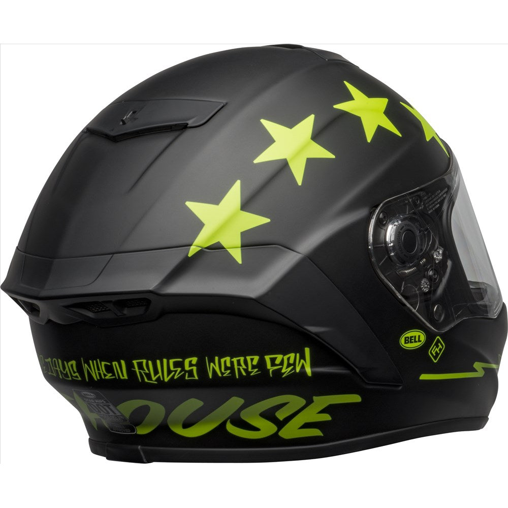 BELL STAR DLX MIPS FASTHOUSE VICTORY CIRCLE MT BLK/HI-VIS (SM) # [ONC01]