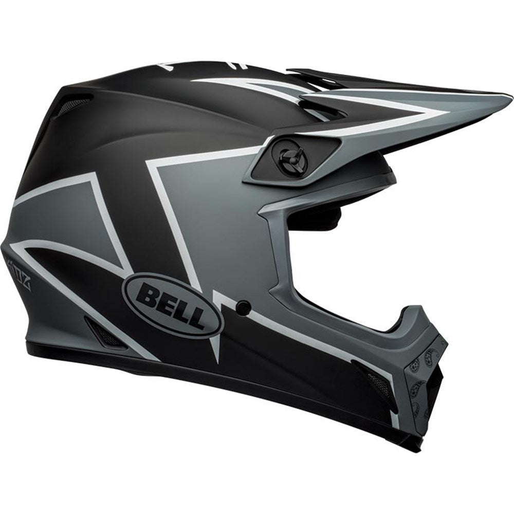BELL MX-9 MIPS SE TWITCH MATT BLK/GRY/WHT (SM) [ONC01] #
