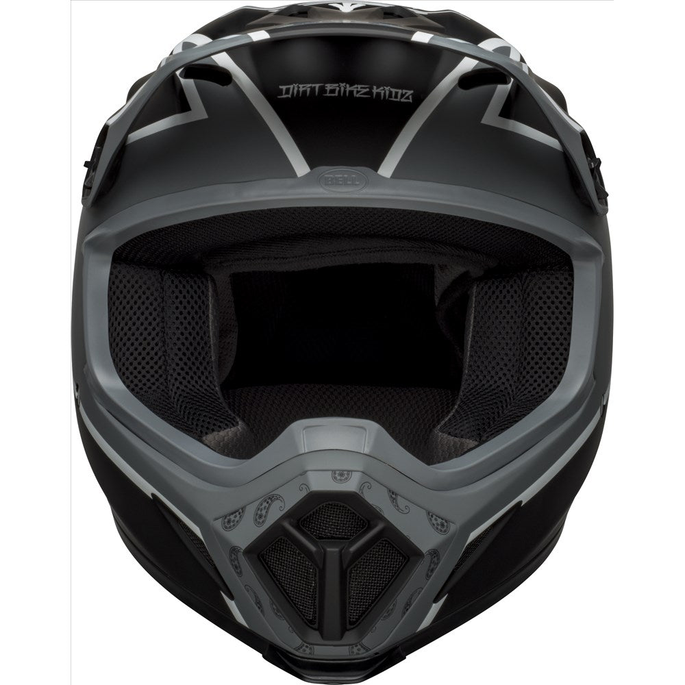 BELL MX-9 MIPS SE TWITCH MATT BLK/GRY/WHT (MD) [ONC01] #