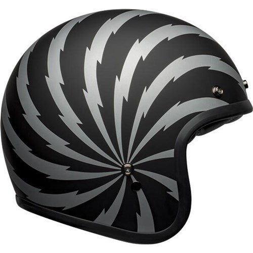 BELL CUSTOM 500 SPECIAL EDITION VERTIGO - MATTE BLACK/SILVER